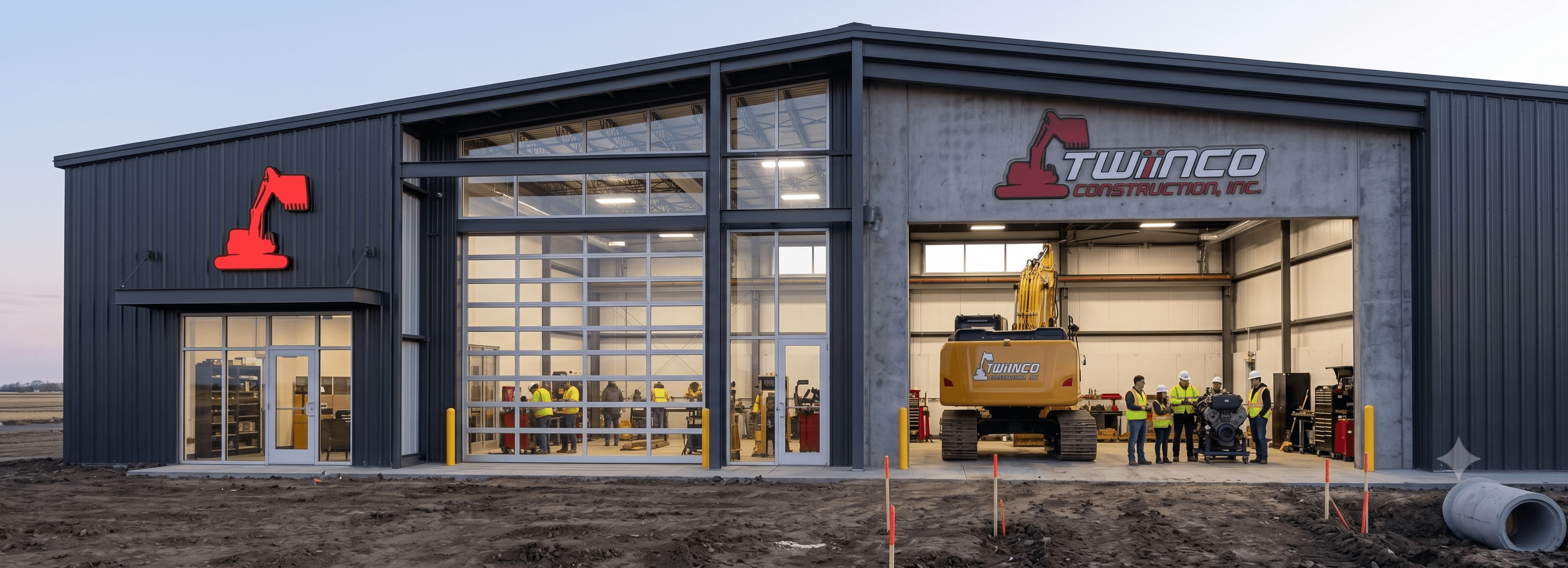 Twinco Construction project site