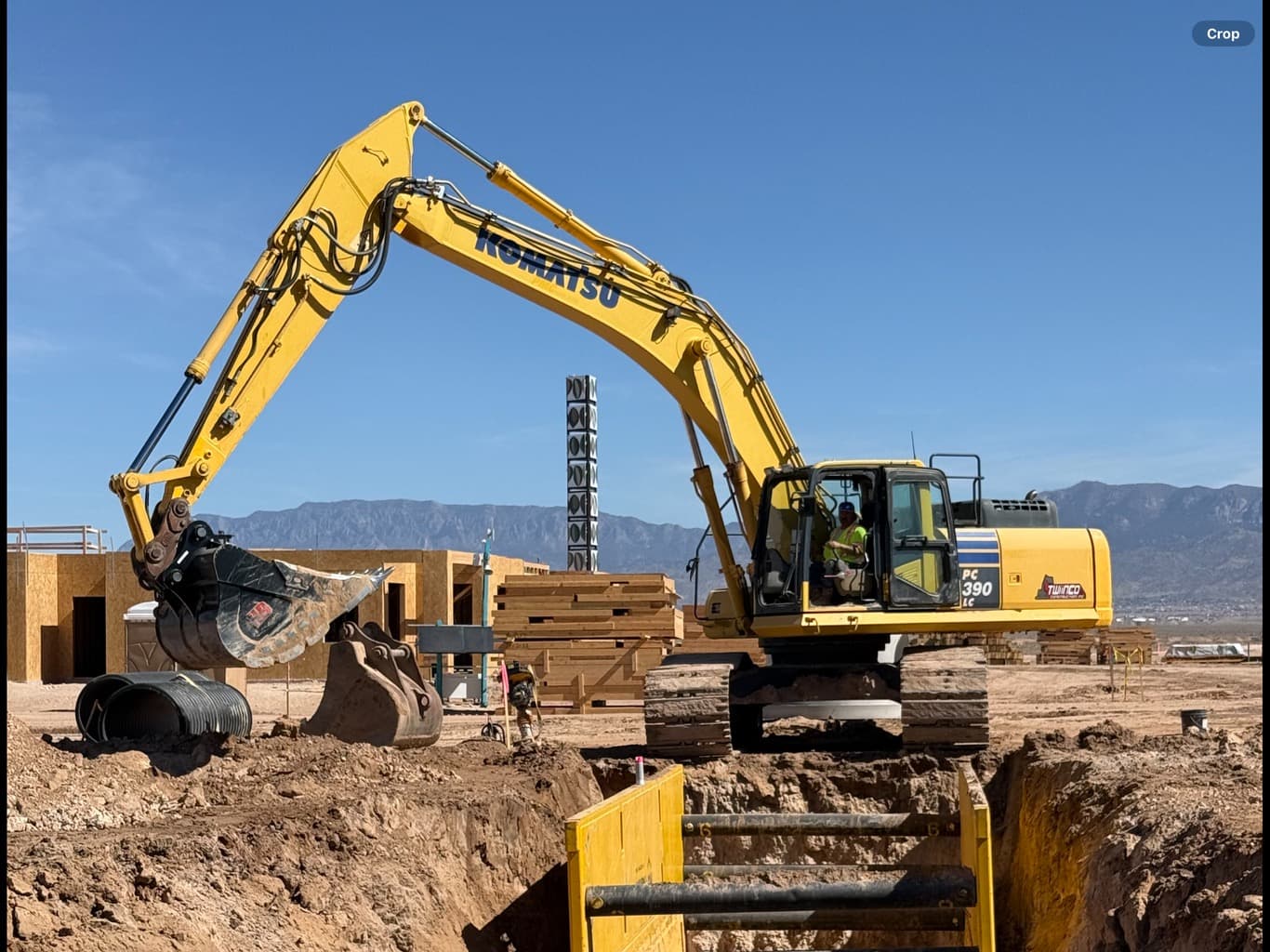 Twinco Construction facility and equipment in Albuquerque, New Mexico